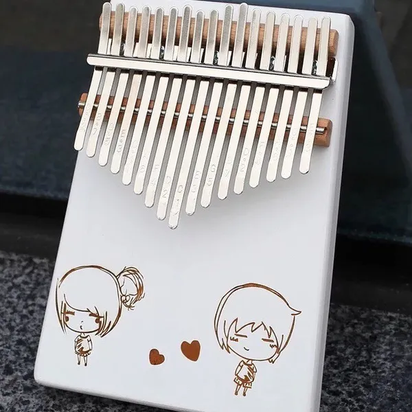 Đàn Kalimba 17 Phím Gỗ Vân Sam Classic KaLinh