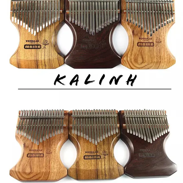 Đàn Kalimba 17 Phím Gỗ Phoebe Chinensis Mbira KaLinh