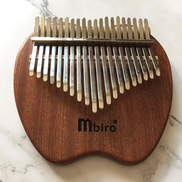 Đàn Kalimba 17 Phím Gỗ Sapele Táo Nguyên Khối KaLinh