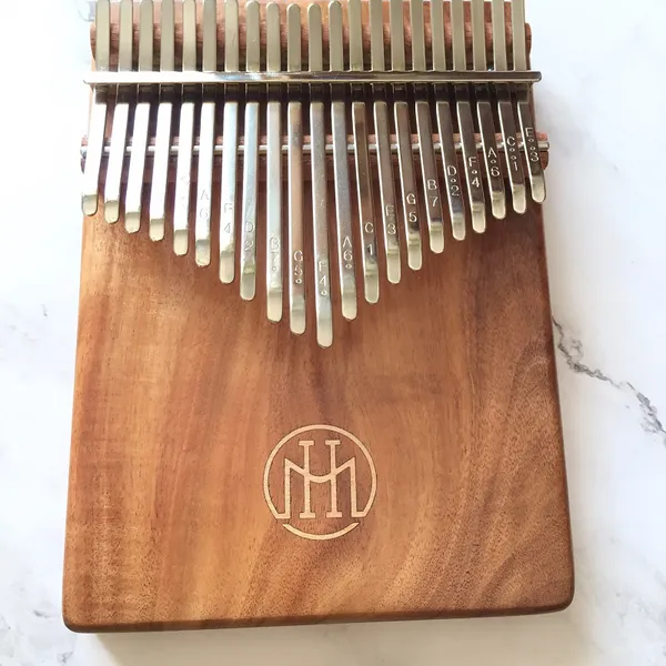 Đàn Kalimba 21 Phím Gỗ Keo Acacia Nguyên Khối KaLinh