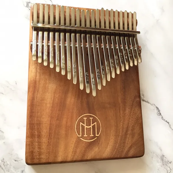 Đàn Kalimba 21 Phím Gỗ Keo Acacia Nguyên Khối KaLinh