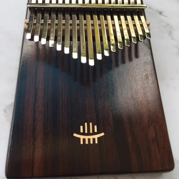 Đàn Kalimba 17 Phím Gỗ Hoa Hồng Nguyên Khối Rosewood Hluru Kalinh