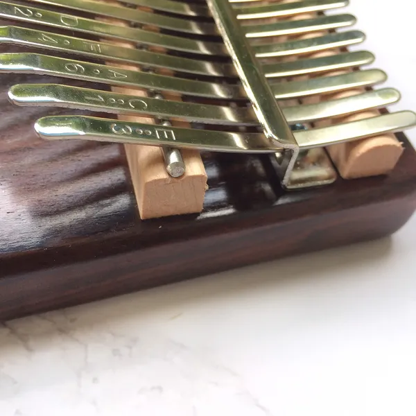 Đàn Kalimba 17 Phím Gỗ Hoa Hồng Nguyên Khối Rosewood Hluru Kalinh