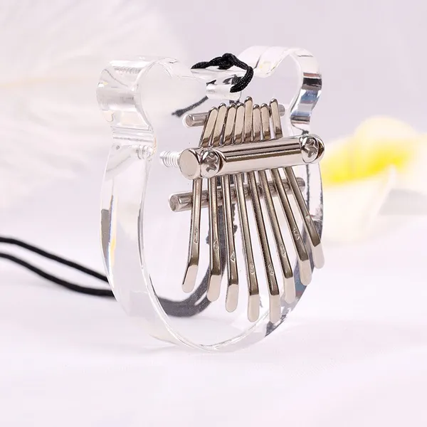 Đàn Kalimba Mini 8 Phím Trong Suốt KaLinh