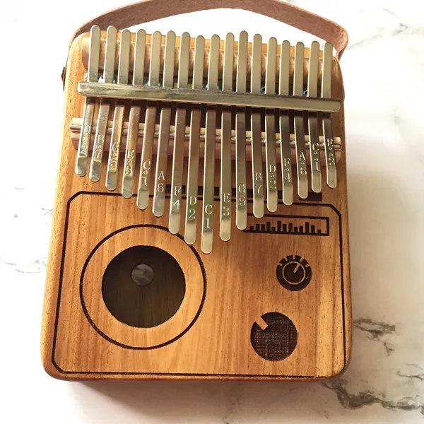 Đàn Kalimba 17 Phím Gỗ Keo Radio Purm KaLinh