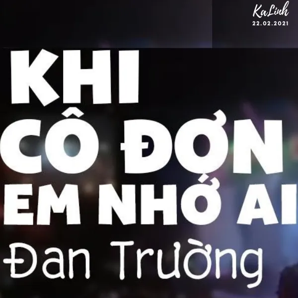 Khi cô đơn em nhớ ai - Cảm Âm Kalimba
