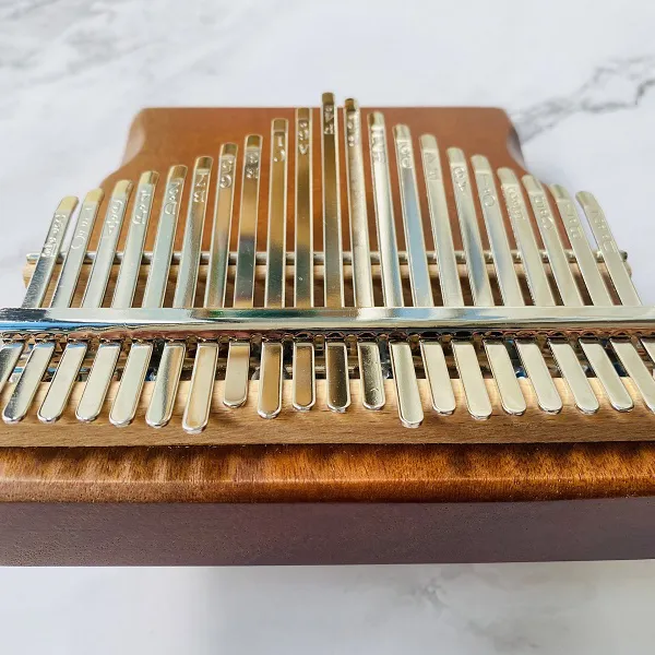 Đàn Kalimba 21 Phím Gỗ Mahogany Nguyên Khối Bo Cạnh KaLinh