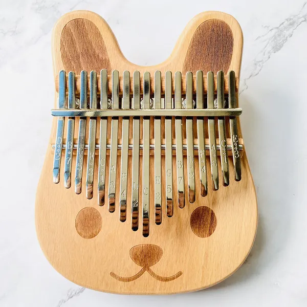 Đàn Kalimba 17 Phím/21 Phím Nguyên Khối Thỏ Gỗ Sồi KaLinh