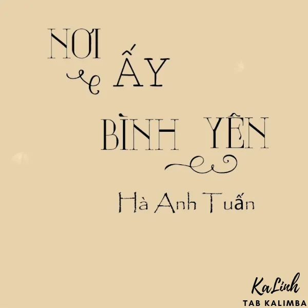 Nơi Ấy Bình Yên – Cảm Âm Kalimba