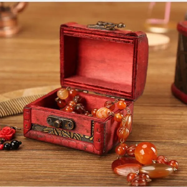 Rương Gỗ Nhỏ Hộp Quà Tặng Kalimba Mini Kalinh