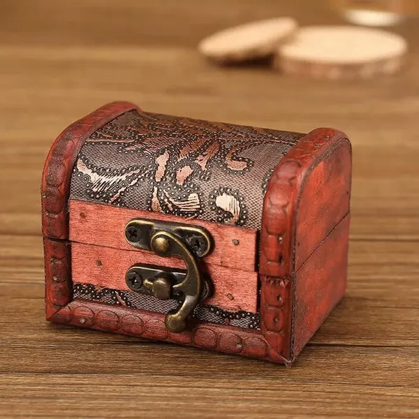 Rương Gỗ Nhỏ Hộp Quà Tặng Kalimba Mini Kalinh