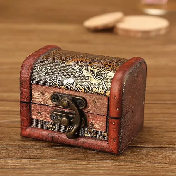 Rương Gỗ Nhỏ Hộp Quà Tặng Kalimba Mini Kalinh