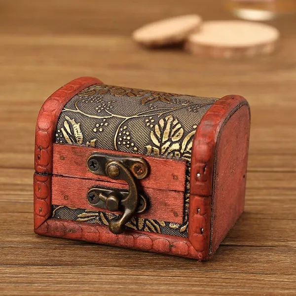 Rương Gỗ Nhỏ Hộp Quà Tặng Kalimba Mini Kalinh