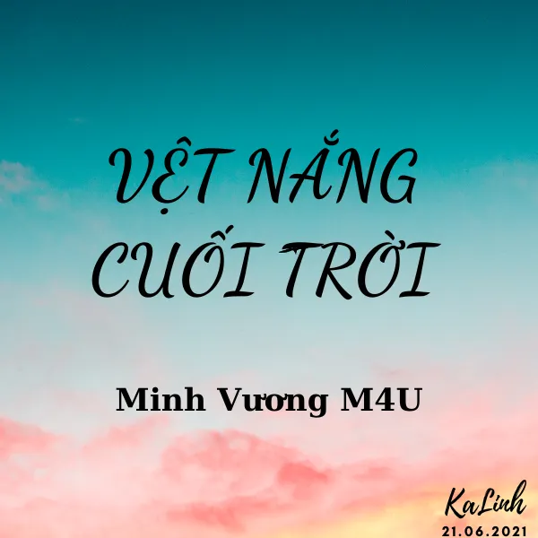 Vệt  Nắng Cuối Trời – Cảm Âm Kalimba