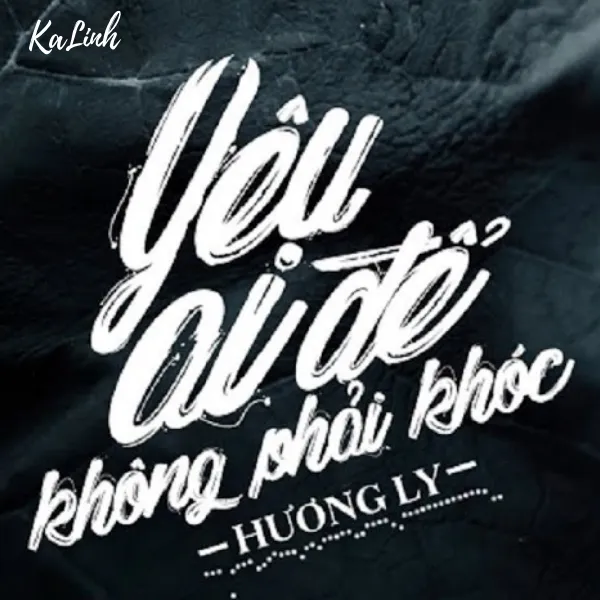 Yêu ai để không phải khóc – Cảm Âm Kalimba