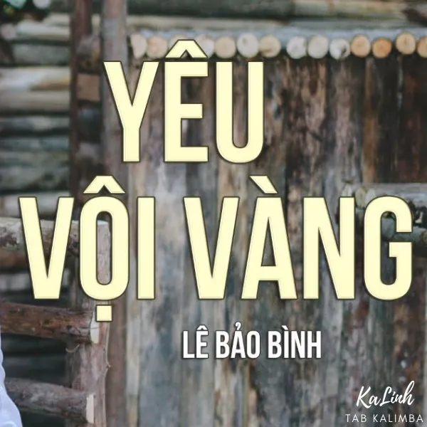 Yêu Vội Vàng - Cảm Âm Kalimba