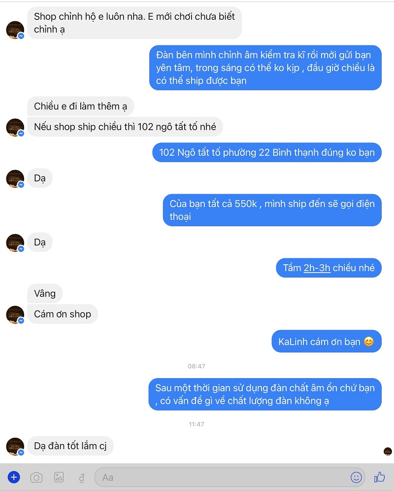 Cảm Nhận của khách hàng về KaLinh Cảm Nhận của khách hàng về KaLinh