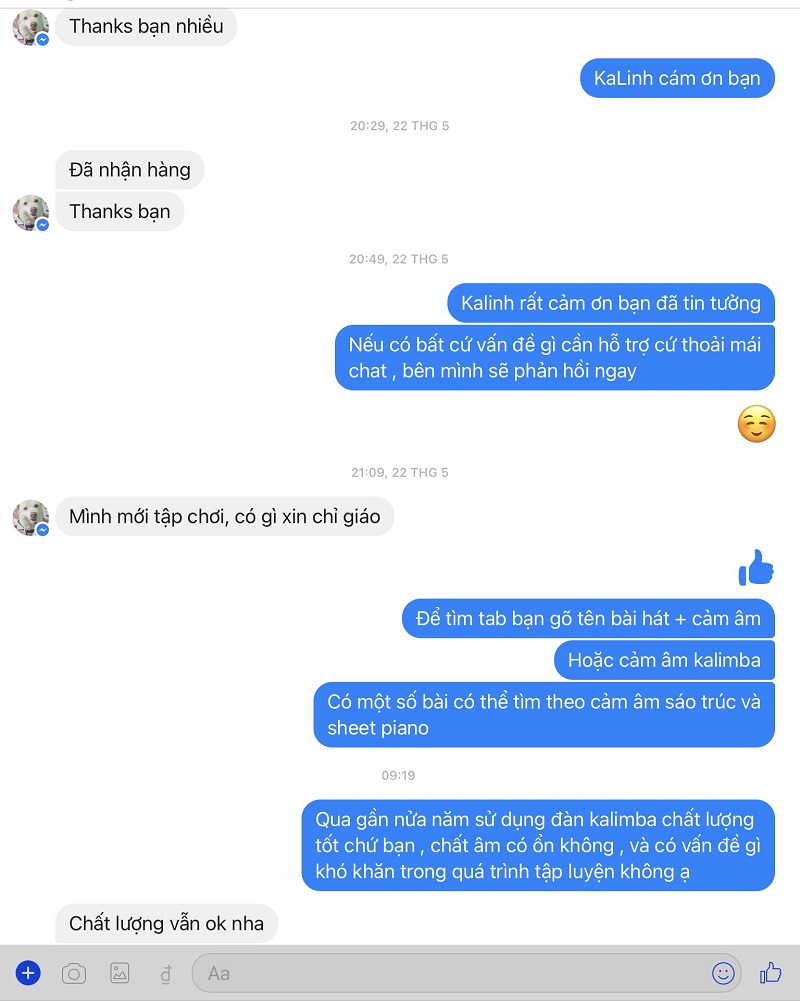 Cảm Nhận của khách hàng về KaLinh Cảm Nhận của khách hàng về KaLinh