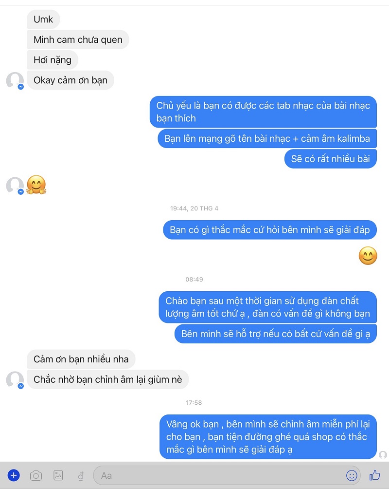 Cảm Nhận của khách hàng về KaLinh Cảm Nhận của khách hàng về KaLinh