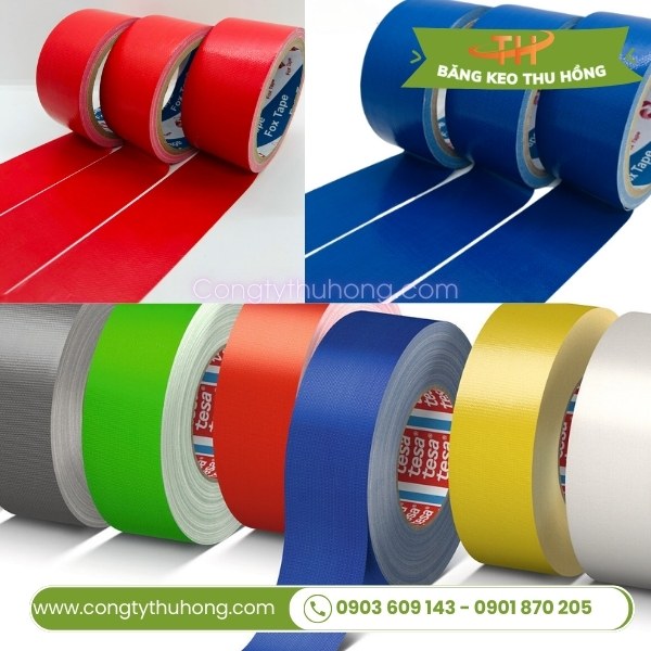 Cung cấp sỉ băng keo vải đủ màu giá tốt Cung cấp sỉ băng keo vải đủ màu giá tốt