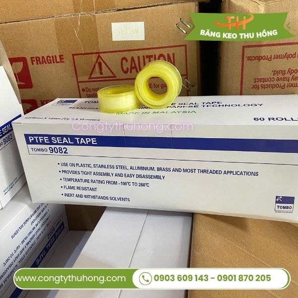 Băng keo cao su non quấn ren ống nướ Băng keo cao su non quấn ren ống nướ