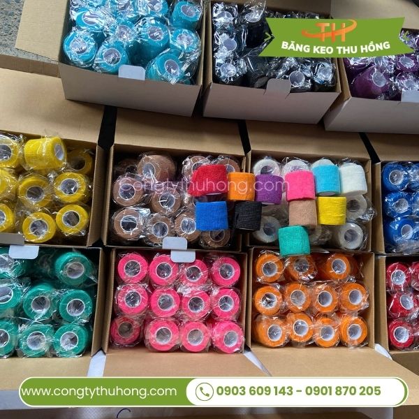 Thu Hồng cung cấp băng keo thể thao giá rẻ, có đủ màu, giá tốt Thu Hồng cung cấp băng keo thể thao giá rẻ, có đủ màu, giá tốt