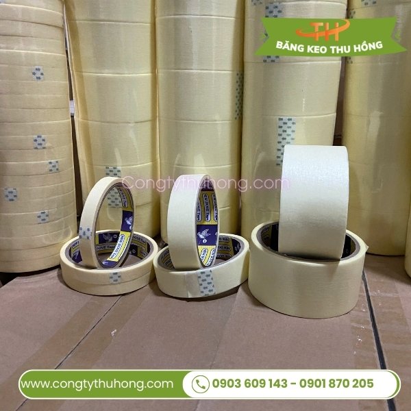 Băng keo giấy trắng Băng keo giấy trắng