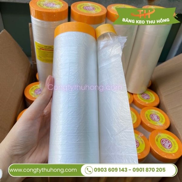 Băng keo nilon che sơn, che bụi Băng keo nilon che sơn, che bụi