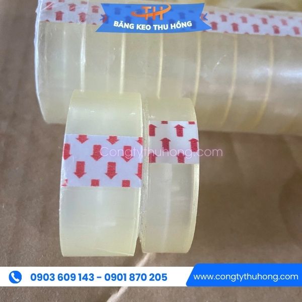 Băng keo văn phòng phẩm trong khổ nhỏ giá rẻ, chất lượng.   Băng keo văn phòng phẩm trong khổ nhỏ giá rẻ, chất lượng.