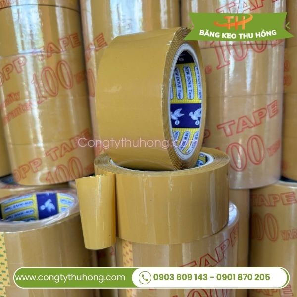 Cuộn băng keo đục dán thùng Cuộn băng keo đục dán thùng