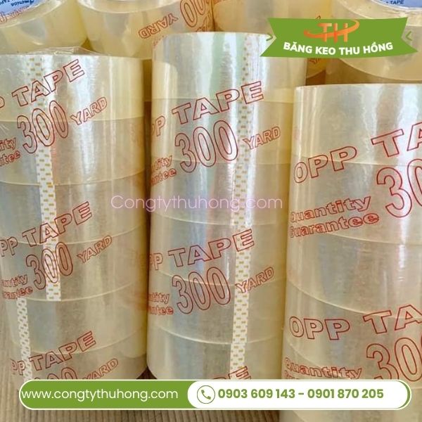 Băng keo dán thùng trong Băng keo dán thùng trong