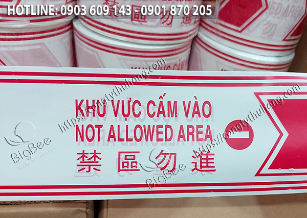 Cuộn rào chắn cảnh báo công trình