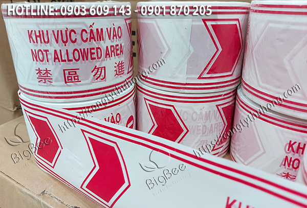 Cuộn rào chắn cảnh báo công trình