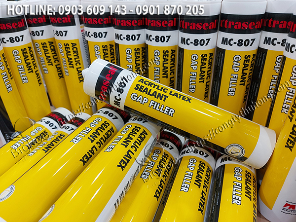 Keo dán vách nhà thép tiền chế X'Traseal MC 807 giá sỉ uy tín