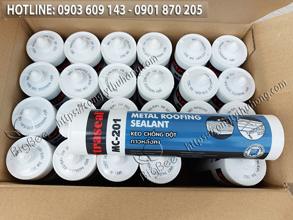 Thùng 24 chai keo dán chống dột X'Traseal MC 201 mới 2020
