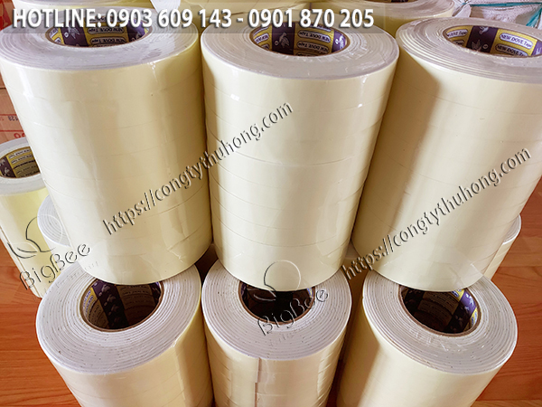 Băng keo xốp 2 mặt màu trắng