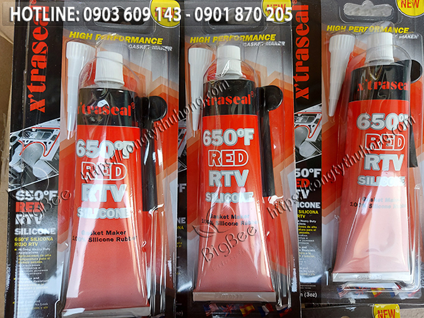 phân phối keo làm ron X'Traseal 650F Red RTV dạng tuýp