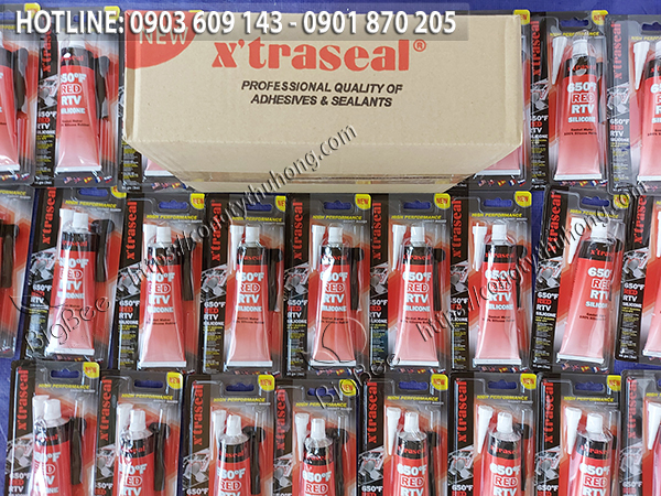 phân phối keo làm ron X'Traseal 650F Red RTV dạng tuýp