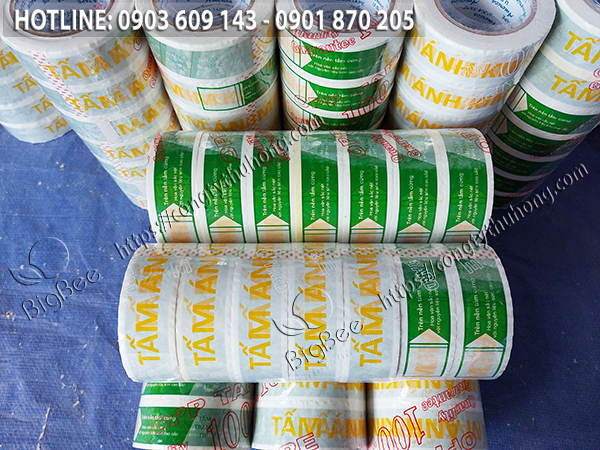 Băng keo in hình logo, in chữ tại Tp.HCM