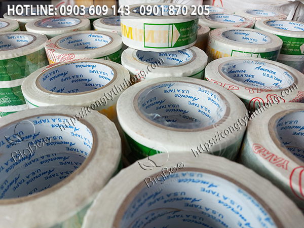 Cung cấp băng keo in hình logo, in chữ tại Tp.HCM