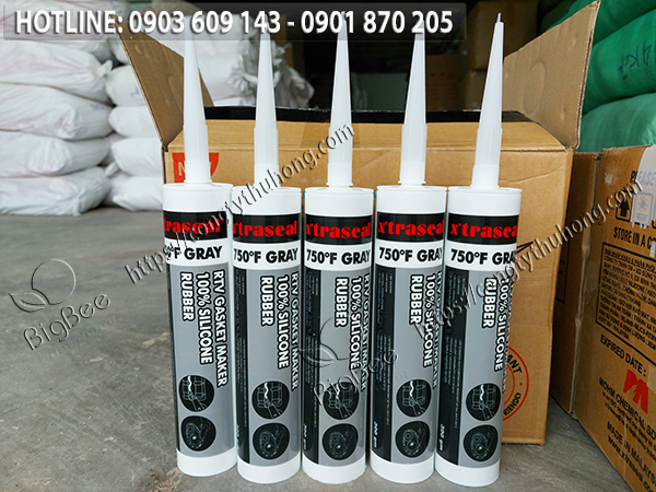 Keo X'Traseal 650F Gray dán thế ron chịu nhiệt cao