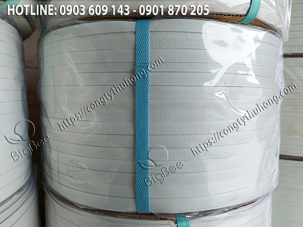 Dây đai nhựa pp màu trắng