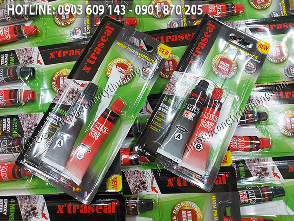 phân phối keo dán Epoxy 2 thành phần A B chính hiệu X’Traseal