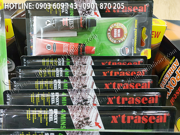 phân phối keo dán Epoxy 2 thành phần A B chính hiệu X’Traseal