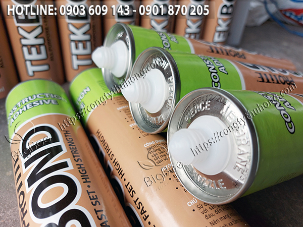Keo dán nhôm, sắt mạ kẽm, thép, bê tông Protite Tekbond