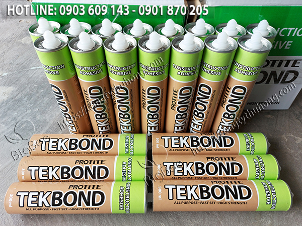 Keo dán nhôm, sắt mạ kẽm, thép, bê tông Protite Tekbond