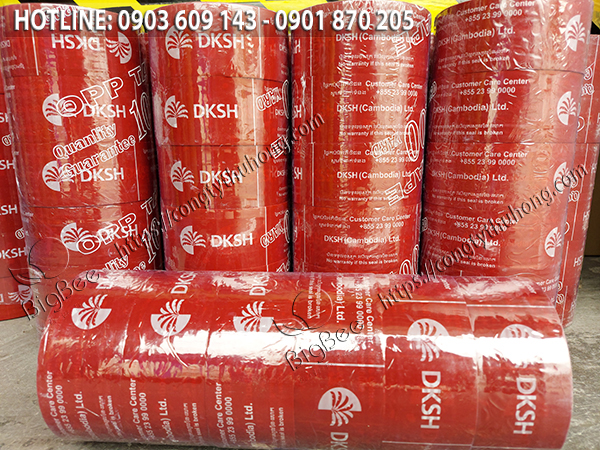 băng keo in logo bán hàng giá rẻ