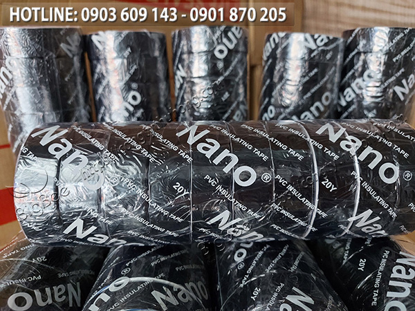 băng dính điện nano giá rẻ đen 20y