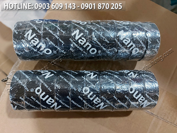 băng dính điện nano giá rẻ đen 10y