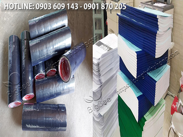 băng dính simili màu đen giá rẻ sử dụng dán gáy sách photo